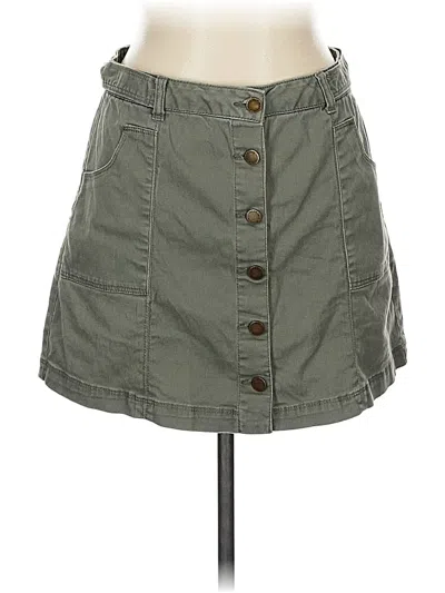 Pre-owned Jolt Casual Skirt In Green