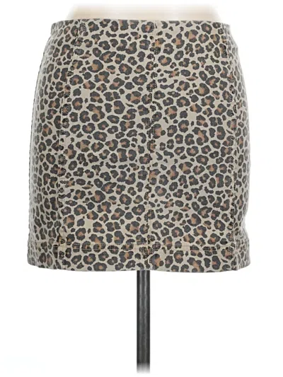 Pre-owned Jolt Casual Skirt In Tan
