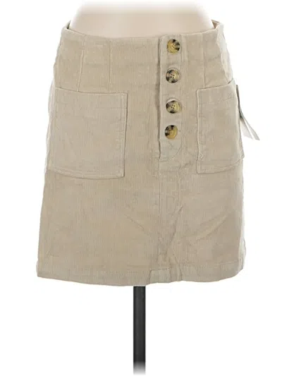 Pre-owned Jolt Casual Skirt In Tan