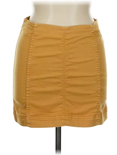 Pre-owned Jolt Casual Skirt In Yellow