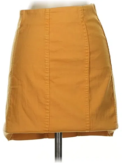 Pre-owned Jolt Casual Skirt In Yellow