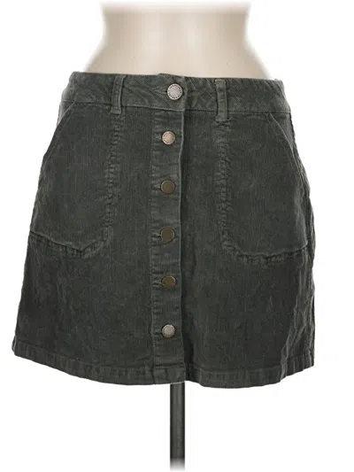 Pre-owned Jolt Denim Skirt In Gray