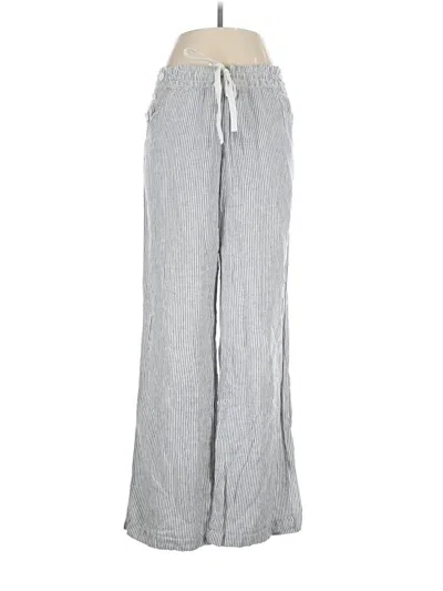 Pre-owned Jolt Linen Pants In Gray