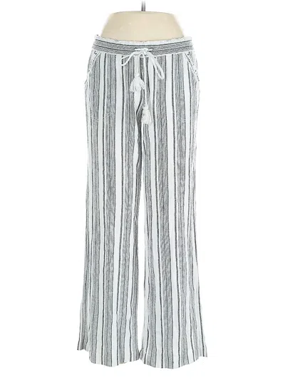 Pre-owned Jolt Linen Pants In Silver