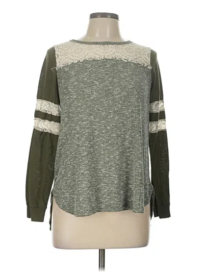 Pre-owned Jolt Pullover Sweater In Green