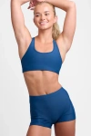 Jolyn Anna Tight Short In Blue