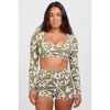 Jolyn Avalon Long Sleeve Crop Rashie