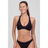 Jolyn Doris Bikini Top In Black