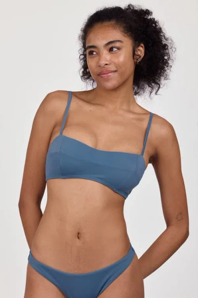 Jolyn Ellen Bikini Top In Gray