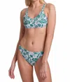 Jolyn Haliewa Bikini Bottom In Vista In Animal Print