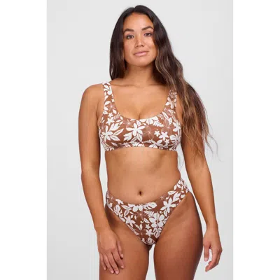 Jolyn Layla Bikini Bottom In Brown