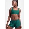 Jolyn Lizzie Split Short In Green