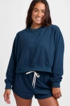 Jolyn Maurie Crewneck In Blue