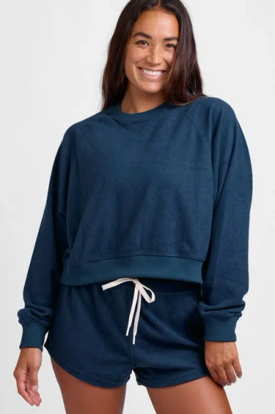 Jolyn Maurie Crewneck In Blue