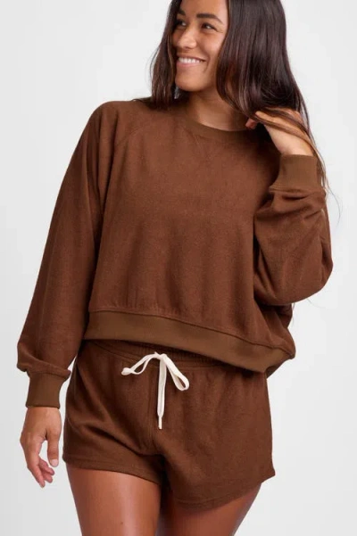 Jolyn Maurie Crewneck In Brown