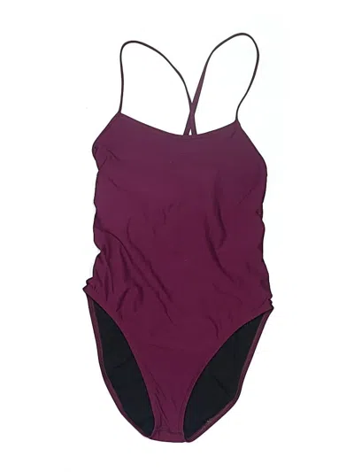 Pre-owned Jolyn One Piece Swimsuit In Burgundy