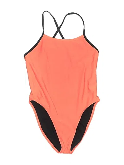 Pre-owned Jolyn One Piece Swimsuit In Orange