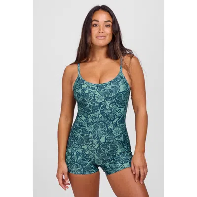 Jolyn Rebecca Romper One Piece Swimsuit