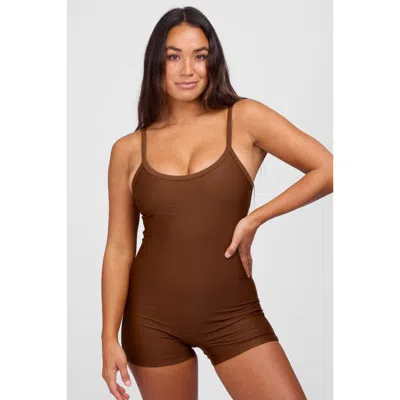 Jolyn Rebecca Romper One Piece Swimsuit