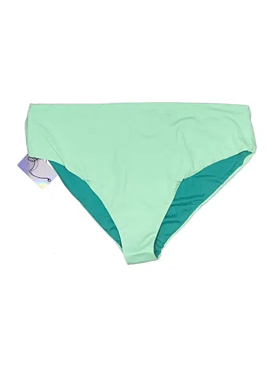 Pre-owned Jolyn Swimsuit Bottoms In Green