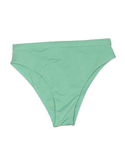 Pre-owned Jolyn Swimsuit Bottoms In Green