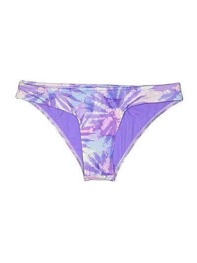 Pre-owned Jolyn Swimsuit Bottoms In Purple