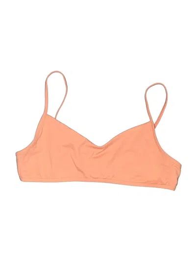 Pre-owned Jolyn Swimsuit Top Orange Swimwear