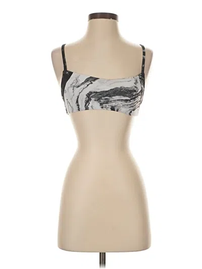 Pre-owned Jolyn Tank Top Tan Strapless Neckline Tops