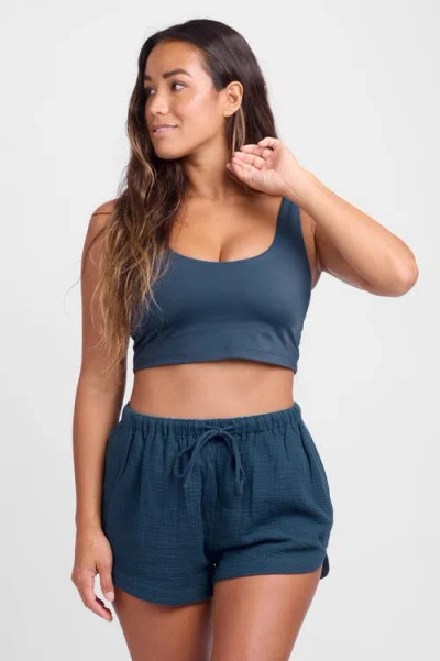 Jolyn Tay Short In Blue