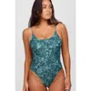 Jolyn Vanessa Surf One Piece In Brown