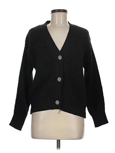 Pre-owned Jon & Anna Cardigan Sweater In Black