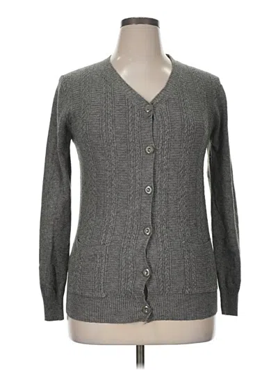 Pre-owned Jon & Anna Cardigan Sweater In Gray