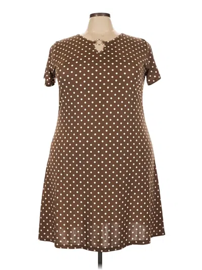 Pre-owned Jon & Anna Casual Dress In Brown