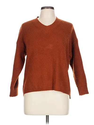 Pre-owned Jon & Anna Pullover Sweater In Brown