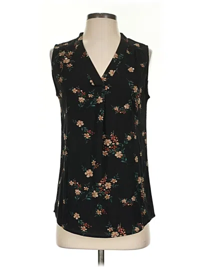 Pre-owned Jon & Anna Sleeveless Blouse In Black