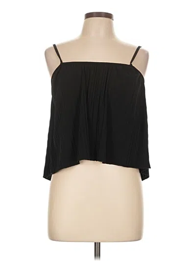 Pre-owned Jon & Anna Sleeveless Blouse In Black