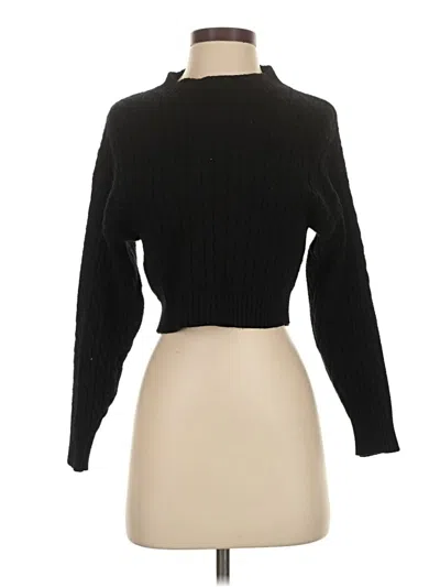 Pre-owned Jon & Anna Turtleneck Sweater In Black