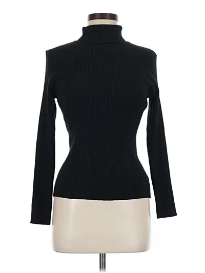 Pre-owned Jon & Anna Turtleneck Sweater In Black