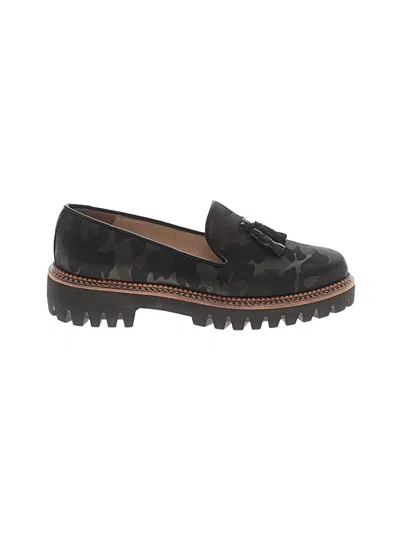 Pre-owned Jon Josef Flats In Black