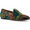 Jon Josef Gatsby Bow Velvet Venetian Loafer