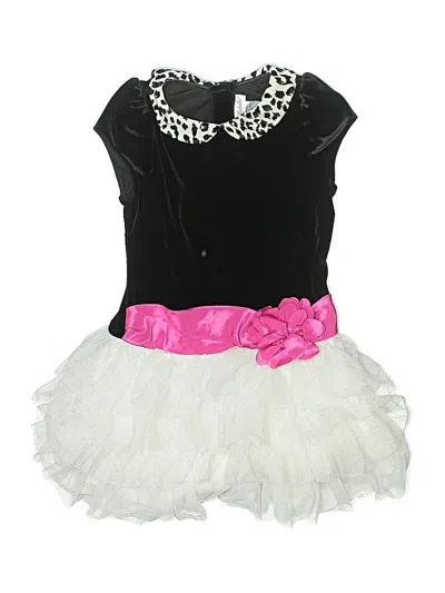 Pre-owned Jona Michelle Kids' Dress In Black