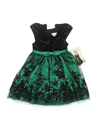 Pre-owned Jona Michelle Kids' Dress In Green