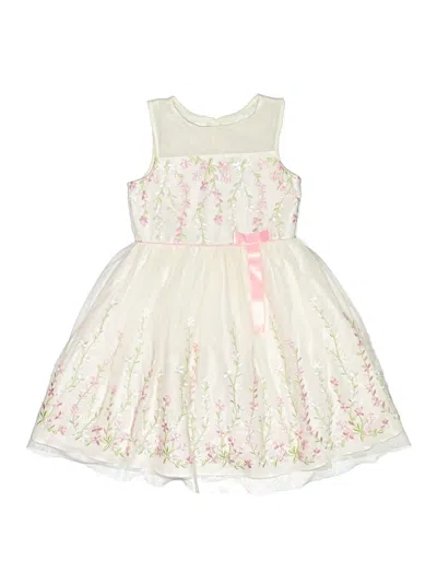 Pre-owned Jona Michelle Kids' Dress In Ivory