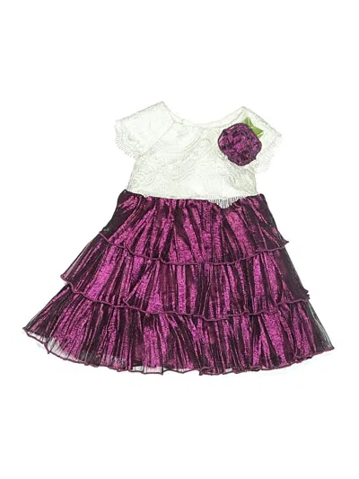 Pre-owned Jona Michelle Babies' Dress In Purple