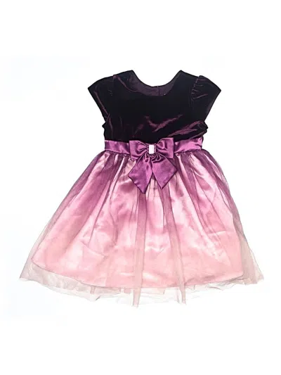 Pre-owned Jona Michelle Kids' Dress In Purple