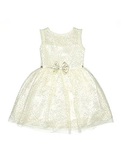 Pre-owned Jona Michelle Kids' Dress In White