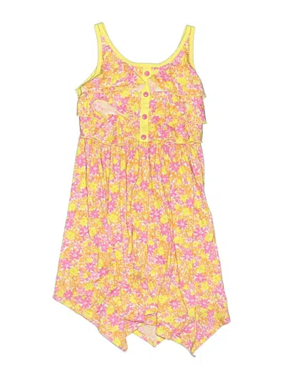 Pre-owned Jona Michelle Kids' Dress In Yellow