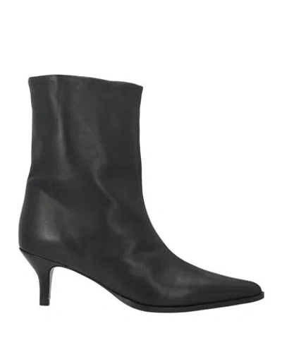 Jonak Delanie Woman Ankle Boots Black Size 9 Leather
