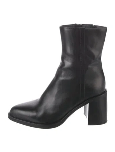 Pre-owned Jonak Leather Boots In Black