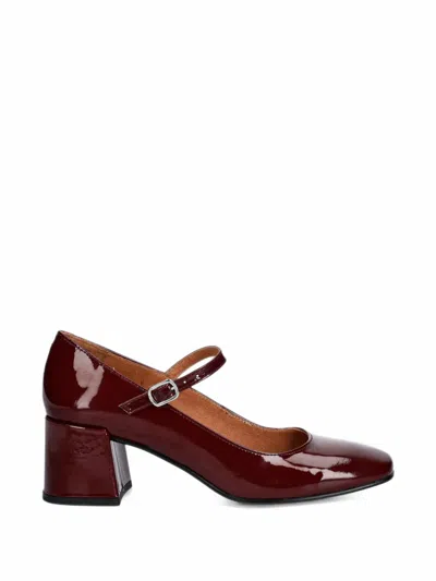 Jonak Paris Alienor Patent-finish Pumps In Red